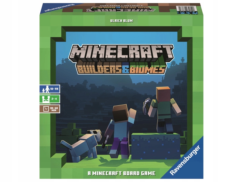 Spoločenská hra Ravensburger Minecraft Builders & Biomes